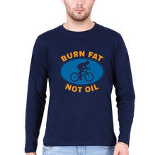 Load image into Gallery viewer, Cycling Full Sleeves T-Shirt for Men-Navy Blue-Ektarfa.online
