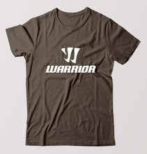 Load image into Gallery viewer, Warrior Sports T-Shirt for Men-S(38 Inches)-Olive Green-Ektarfa.online
