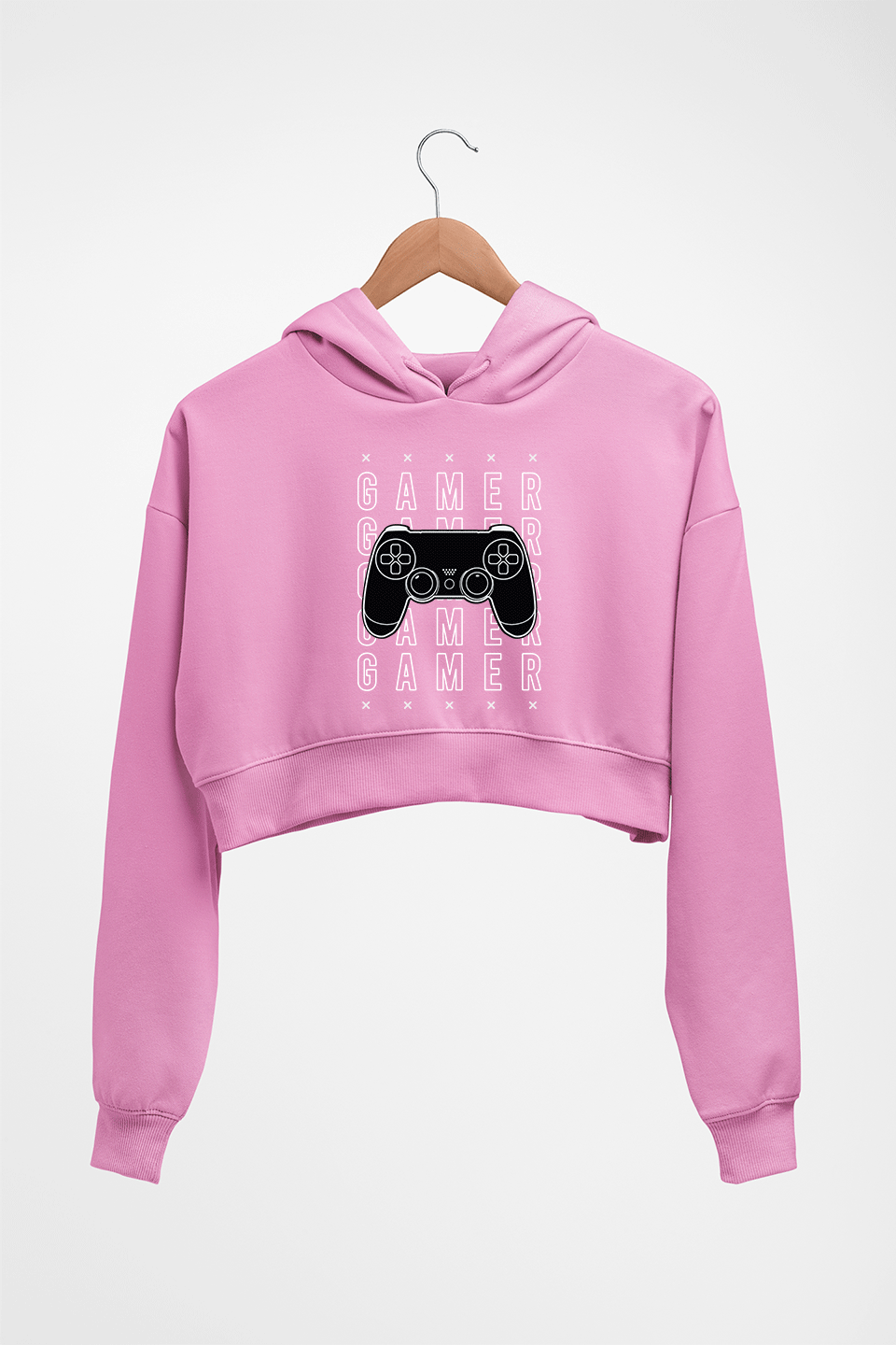 Geek Gamer Crop HOODIE FOR WOMEN