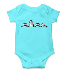 Load image into Gallery viewer, Penguins of Madagascar Kids Romper For Baby Boy/Girl-Sky Blue-Ektarfa.online
