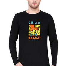 Load image into Gallery viewer, Keith Haring Funny Full Sleeves T-Shirt for Men-Black-Ektarfa.online
