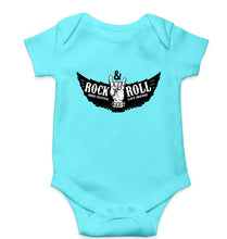 Load image into Gallery viewer, Rock N Roll Kids Romper For Baby Boy/Girl-0-5 Months(18 Inches)-Sky Blue-Ektarfa.online

