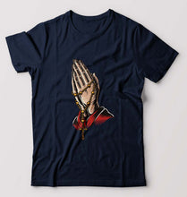 Load image into Gallery viewer, Christian T-Shirt for Men-S(38 Inches)-Navy Blue-Ektarfa.online
