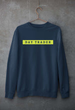 Load image into Gallery viewer, Day Trader Share Market Unisex Sweatshirt for Men/Women-S(40 Inches)-Navy Blue-Ektarfa.online
