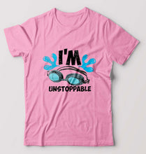 Load image into Gallery viewer, Swimming T-Shirt for Men-Light Baby Pink-Ektarfa.online
