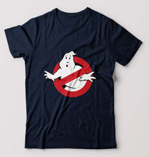 Load image into Gallery viewer, Ghostbusters T-Shirt for Men-S(38 Inches)-Navy Blue-Ektarfa.online
