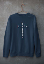 Load image into Gallery viewer, Black Sabbath Unisex Sweatshirt for Men/Women-S(40 Inches)-Navy Blue-Ektarfa.online
