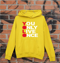 Load image into Gallery viewer, You Live Only Once(YOLO) Unisex Hoodie for Men/Women-Mustard Yellow-Ektarfa.online
