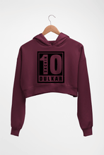 Load image into Gallery viewer, Sachin Tendulkar Crop HOODIE FOR WOMEN-Maroon-Ektarfa.online
