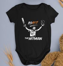 Load image into Gallery viewer, Rohit Sharma Kids Romper For Baby Boy/Girl-Black-Ektarfa.online
