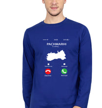 Load image into Gallery viewer, Pachmarhi Calling T Full Sleeves T-Shirt for Men-Royal Blue-Ektarfa.online
