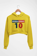 Load image into Gallery viewer, Ronaldinho Crop HOODIE FOR WOMEN
