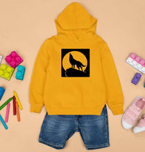 Load image into Gallery viewer, Wolf Kids Hoodie for Boy/Girl-1-2 Years(24 Inches)-Mustard Yellow-Ektarfa.online
