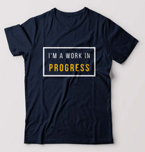 Load image into Gallery viewer, Gym T-Shirt for Men-Navy Blue-Ektarfa.online

