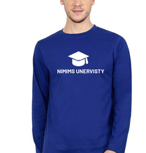 Load image into Gallery viewer, NMIMS Full Sleeves T-Shirt for Men-Royal blue-Ektarfa.online
