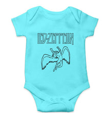 Load image into Gallery viewer, Led Zeppelin Kids Romper For Baby Boy/Girl-0-5 Months(18 Inches)-Sky Blue-Ektarfa.online
