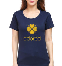 Load image into Gallery viewer, Adored T-Shirt for Women-Navy Blue-Ektarfa.online
