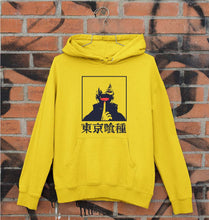 Load image into Gallery viewer, Tokyo Ghoul Unisex Hoodie for Men/Women-S(40 Inches)-Mustard Yellow-Ektarfa.online
