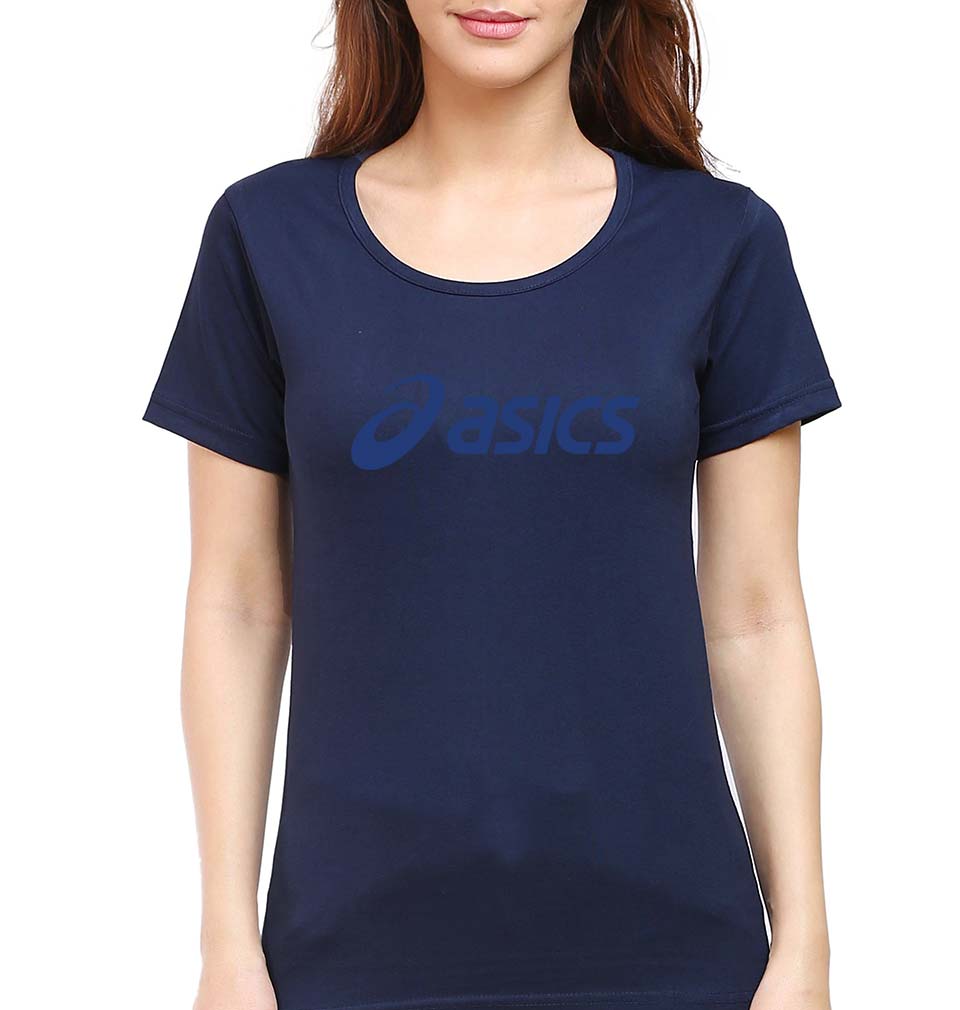 Asics T-Shirt for Women-Navy Blue-Ektarfa.online