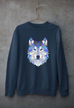 Load image into Gallery viewer, Wolf Unisex Sweatshirt for Men/Women-Navy Blue-Ektarfa.online
