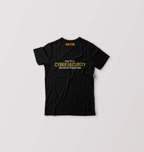 Load image into Gallery viewer, Cyber Security T-Shirt for Boy/Girl-Black-Ektarfa.online
