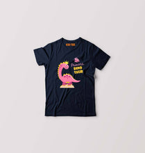 Load image into Gallery viewer, Dinosaur Kids T-Shirt for Boy/Girl-0-1 Year(20 Inches)-Navy Blue-Ektarfa.online
