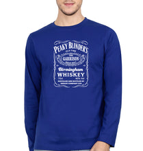 Load image into Gallery viewer, Peaky Blinders Full Sleeves T-Shirt for Men-Royal Blue-Ektarfa.online
