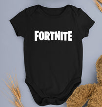 Load image into Gallery viewer, Fortnite Kids Romper For Baby Boy/Girl-0-5 Months(18 Inches)-Black-Ektarfa.online
