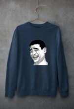 Load image into Gallery viewer, Yao Ming Face(Bitch Please) Unisex Sweatshirt for Men/Women-Navy Blue-Ektarfa.online
