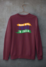 Load image into Gallery viewer, Made in India Unisex Sweatshirt for Men/Women-Maroon-Ektarfa.online
