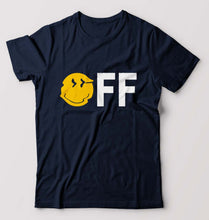 Load image into Gallery viewer, Emoji Off T-Shirt for Men-Navy Blue-Ektarfa.online
