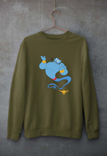 Load image into Gallery viewer, Aladdin Genie(Jinn) Unisex Sweatshirt for Men/Women-Olive Green-Ektarfa.online
