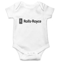 Load image into Gallery viewer, Rolls Royce Kids Romper For Baby Boy/Girl-0-5 Months(18 Inches)-White-Ektarfa.online
