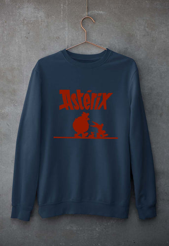 Asterix Unisex Sweatshirt for Men/Women-Navy blue-Ektarfa.online