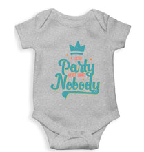 Load image into Gallery viewer, Party Kids Romper For Baby Boy/Girl-0-5 Months(18 Inches)-Grey-Ektarfa.online
