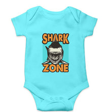 Load image into Gallery viewer, Paul &amp; Shark Kids Romper For Baby Boy/Girl-0-5 Months(18 Inches)-Sky Blue-Ektarfa.online
