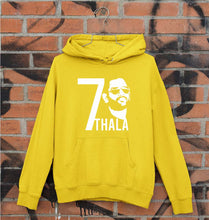 Load image into Gallery viewer, MS Dhoni 07 Thala Unisex Hoodie for Men/Women-Mustard Yellow-Ektarfa.online
