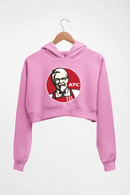 Load image into Gallery viewer, KFC Crop HOODIE FOR WOMEN-Light Baby Pink-Ektarfa.online
