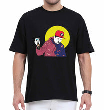 Load image into Gallery viewer, Divine Oversized T-Shirt for Men-Black-Ektarfa.online
