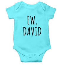 Load image into Gallery viewer, Schitts Creek EW David Kids Romper For Baby Boy/Girl-0-5 Months(18 Inches)-Sky Blue-Ektarfa.online
