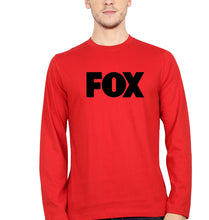 Load image into Gallery viewer, Fox Full Sleeves T-Shirt for Men-Red-Ektarfa.online
