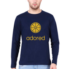 Load image into Gallery viewer, Adored Full Sleeves T-Shirt for Men-Navy Blue-Ektarfa.online
