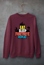 Load image into Gallery viewer, Fortnite Unisex Sweatshirt for Men/Women-S(40 Inches)-Maroon-Ektarfa.online
