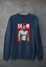 Load image into Gallery viewer, Islam Makhachev Unisex Sweatshirt for Men/Women-Navy Blue-Ektarfa.online
