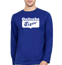 Load image into Gallery viewer, Onitsuka Tiger Full Sleeves T-Shirt for Men-Royal Blue-Ektarfa.online
