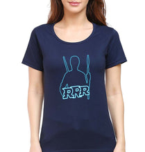 Load image into Gallery viewer, RRR T-Shirt for Women-Navy Blue-Ektarfa.online

