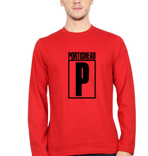 Load image into Gallery viewer, Portishead Full Sleeves T-Shirt for Men-Red-Ektarfa.online
