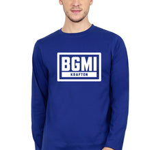 Load image into Gallery viewer, Battlegrounds Mobile India (BGMI) Full Sleeves T-Shirt for Men-Royal blue-Ektarfa.online
