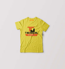 Load image into Gallery viewer, Technical Guruji(Gaurav Chaudhary) Kids T-Shirt for Boy/Girl-Yellow-Ektarfa.online
