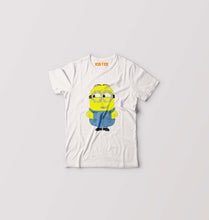 Load image into Gallery viewer, Minion Kids T-Shirt for Boy/Girl-White-Ektarfa.online
